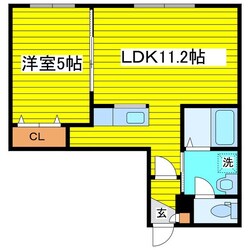 さっぽろ駅 徒歩5分 3階の物件間取画像